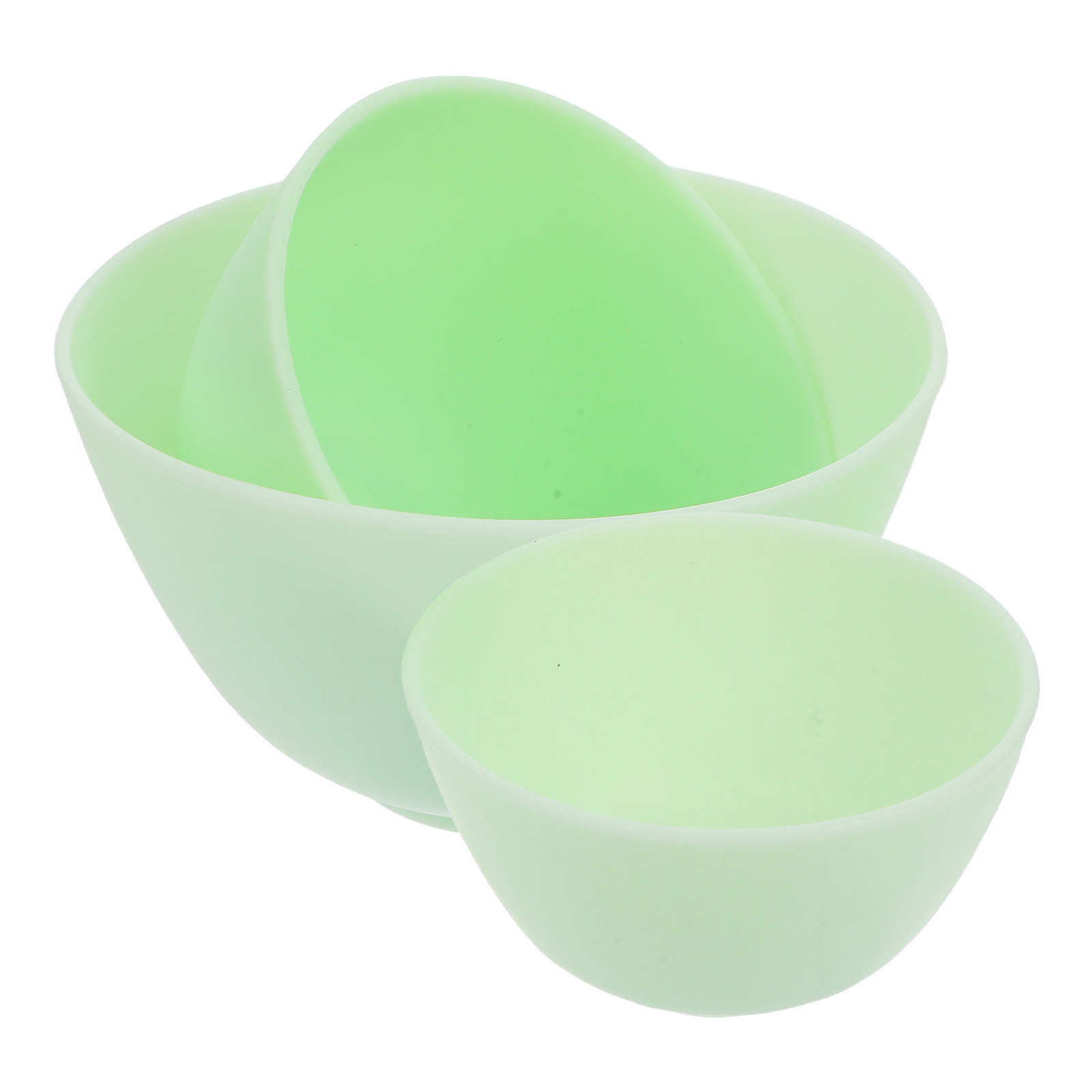 Face Mask Silicone - Conjunto de 3 Tigelas de Silicone