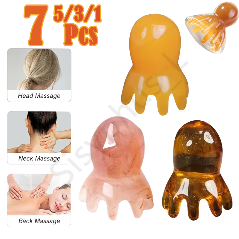 Spa Wellness Massage - Pente de polvo de resina portátil