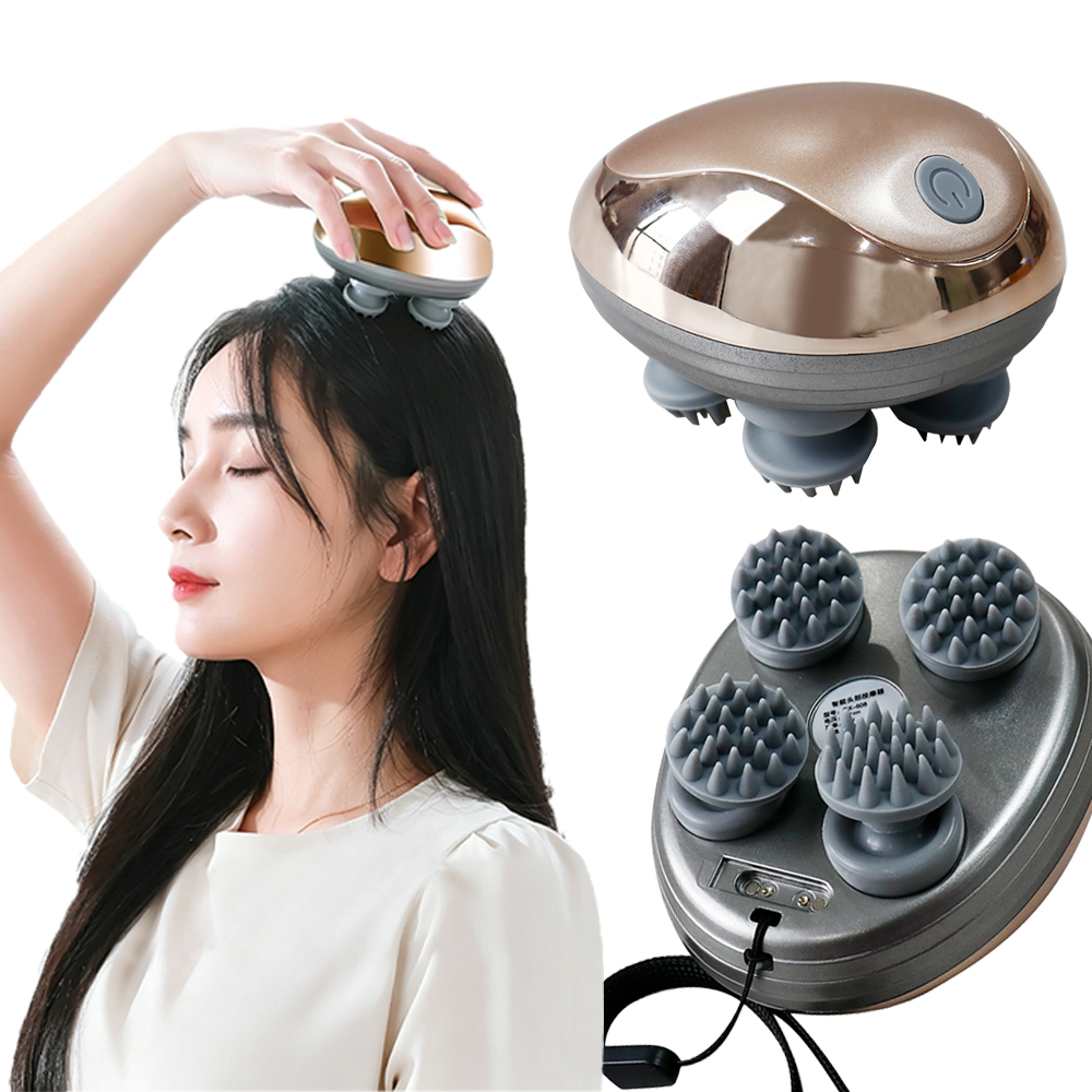 Spa Wellness Massage - Massageador de Couro Cabeludo Elétrico Recarregável