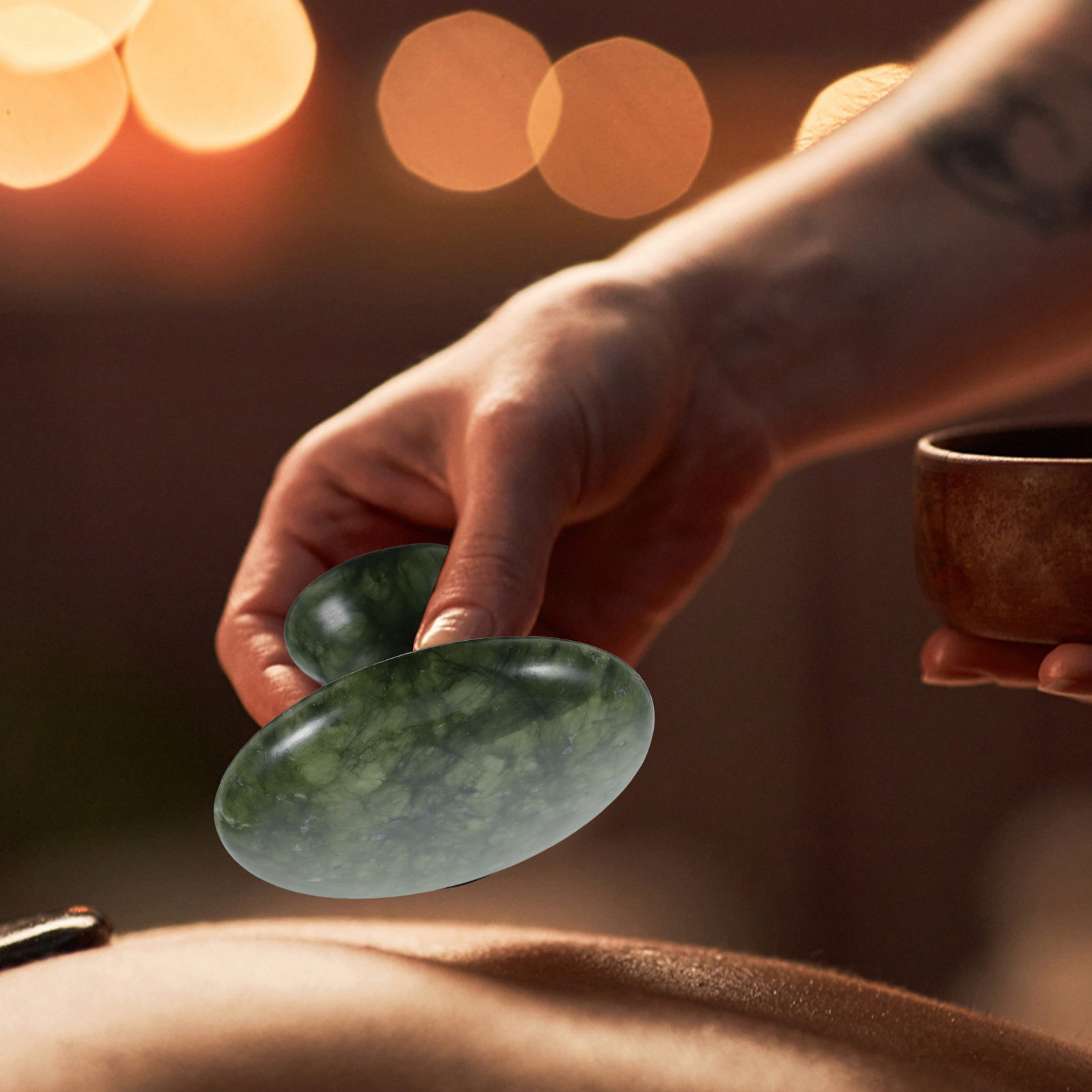 Relax - Spa & Wellness - Pedra de massagem Gua Sha em