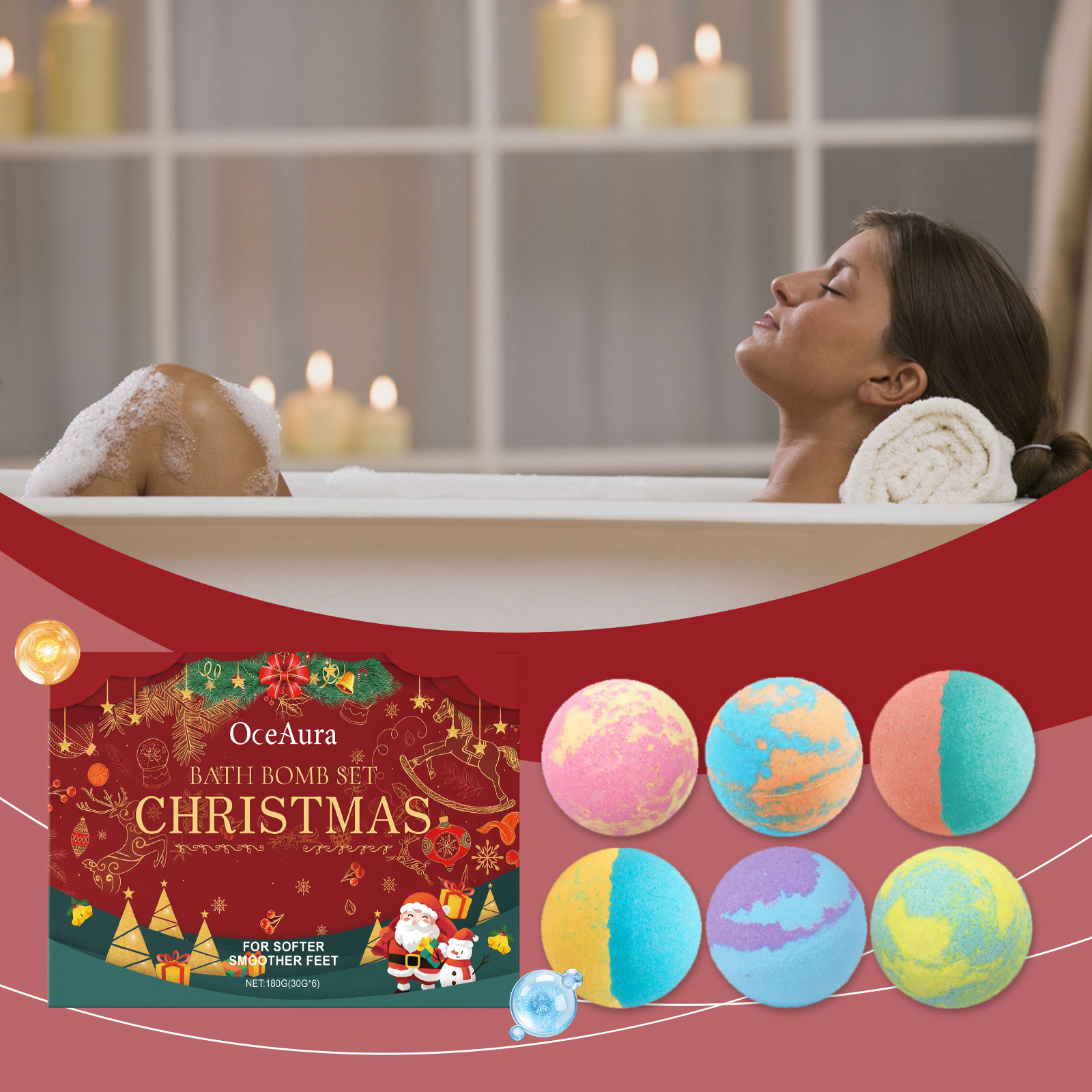 6/12/18 pçs bombas de banho pa - Relax - Spa & Wellness avaliação e preço