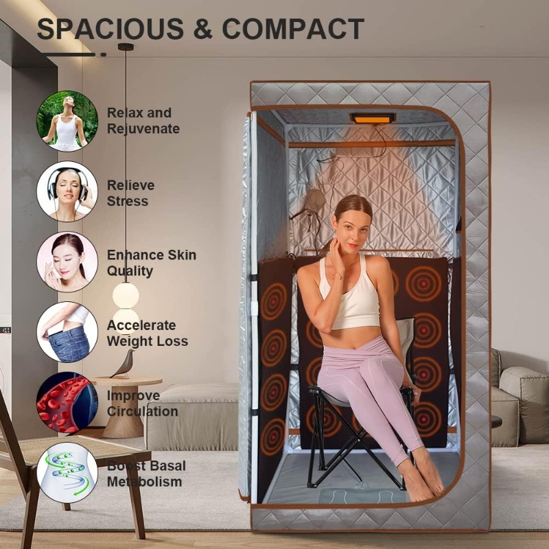 Sauna infravermelha portátil d - W Spa & Wellness avaliação e preço