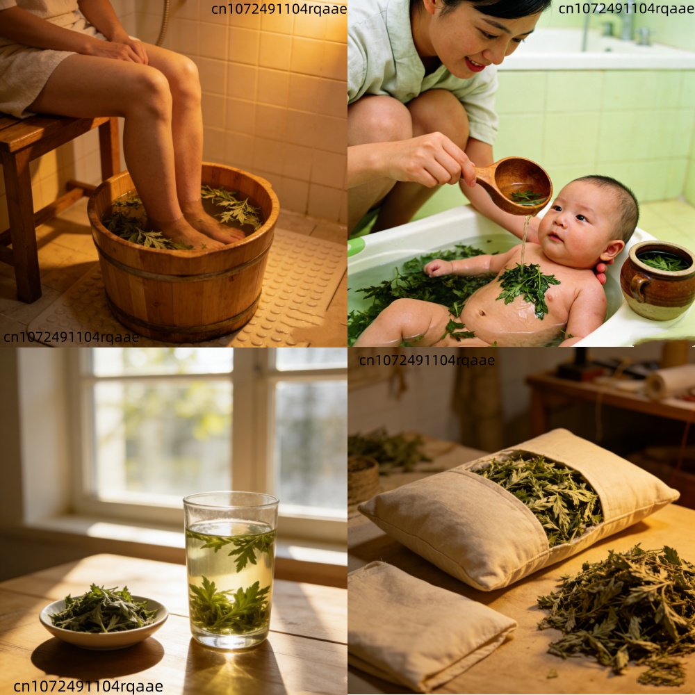 Folhas de Artemísia Argyi Orgâ - Relax - Spa & Wellness avaliação e preço