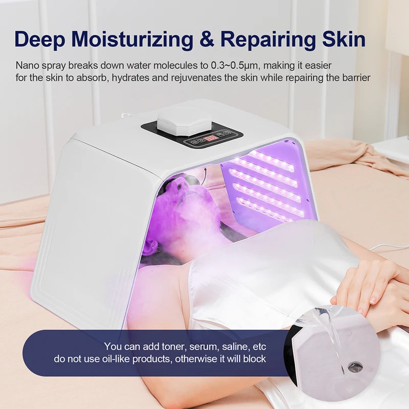 7 cores LED Photon Beauty Mask - Spa & Wellness Zámeček Petrovice avaliação e preço