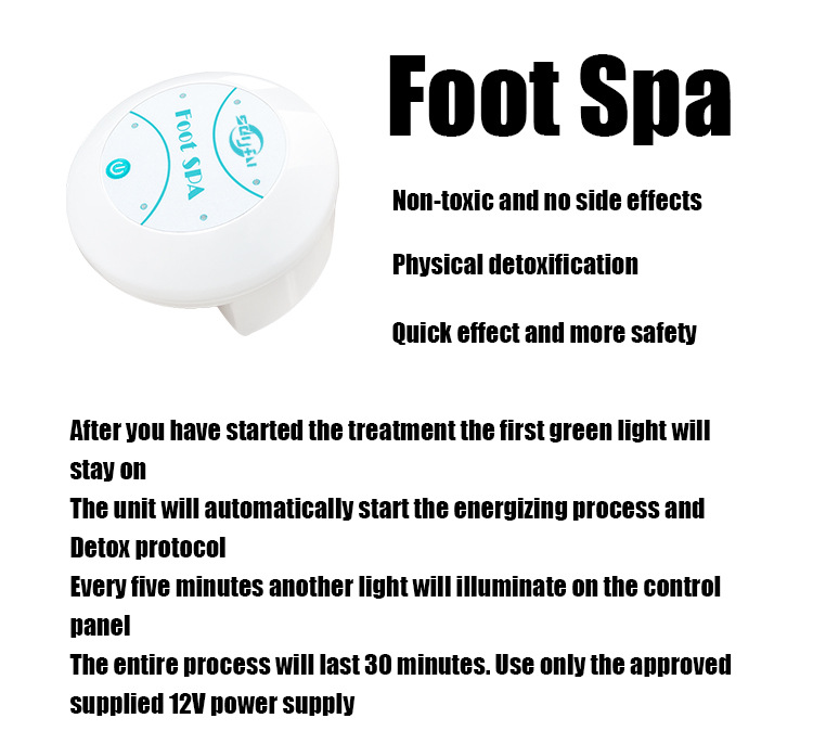 Desintoxicação íon elétrico pé - Spa Wellness Massage avaliação e preço