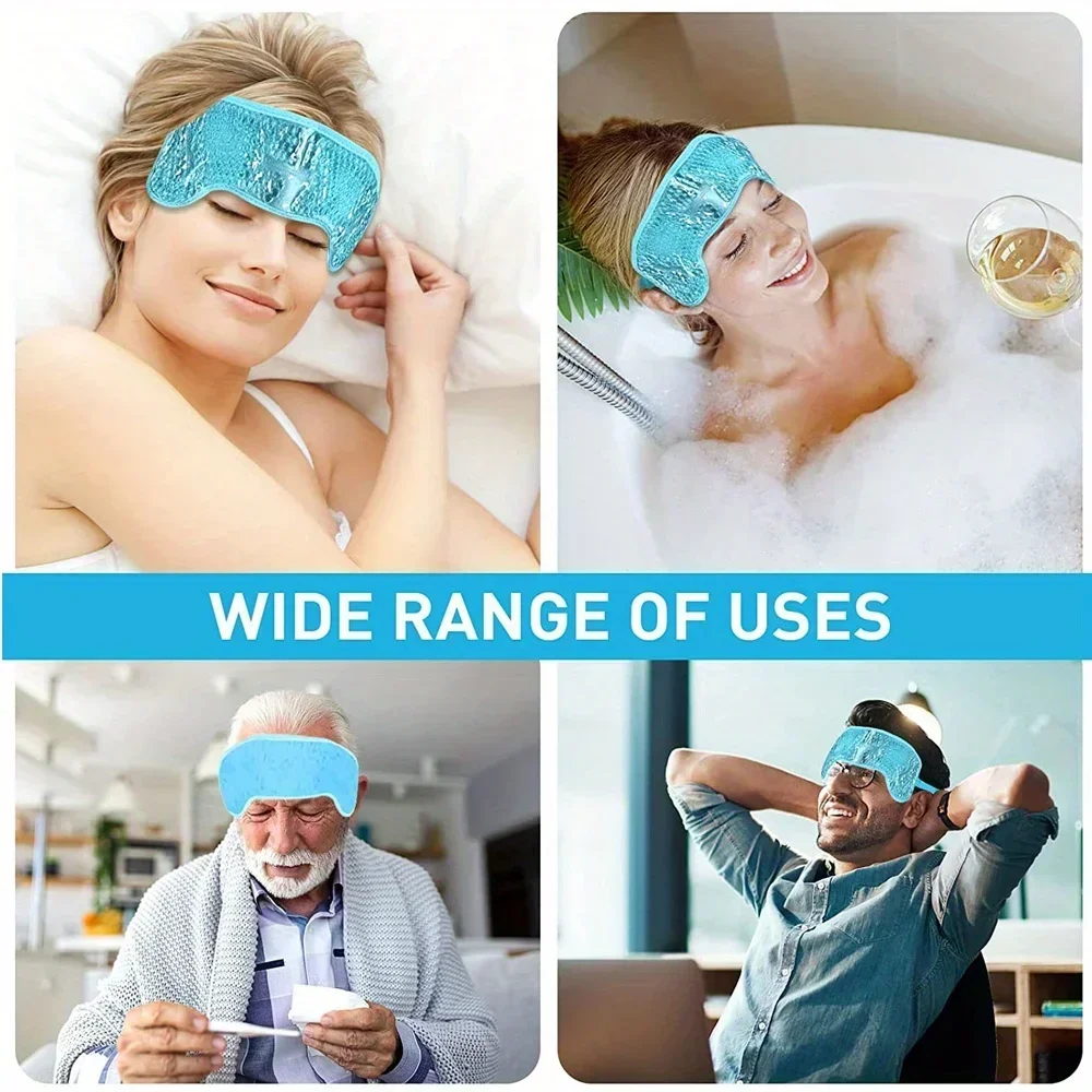 Pacote de gelo para enxaqueca, - Spa Wellness Massage avaliação e preço