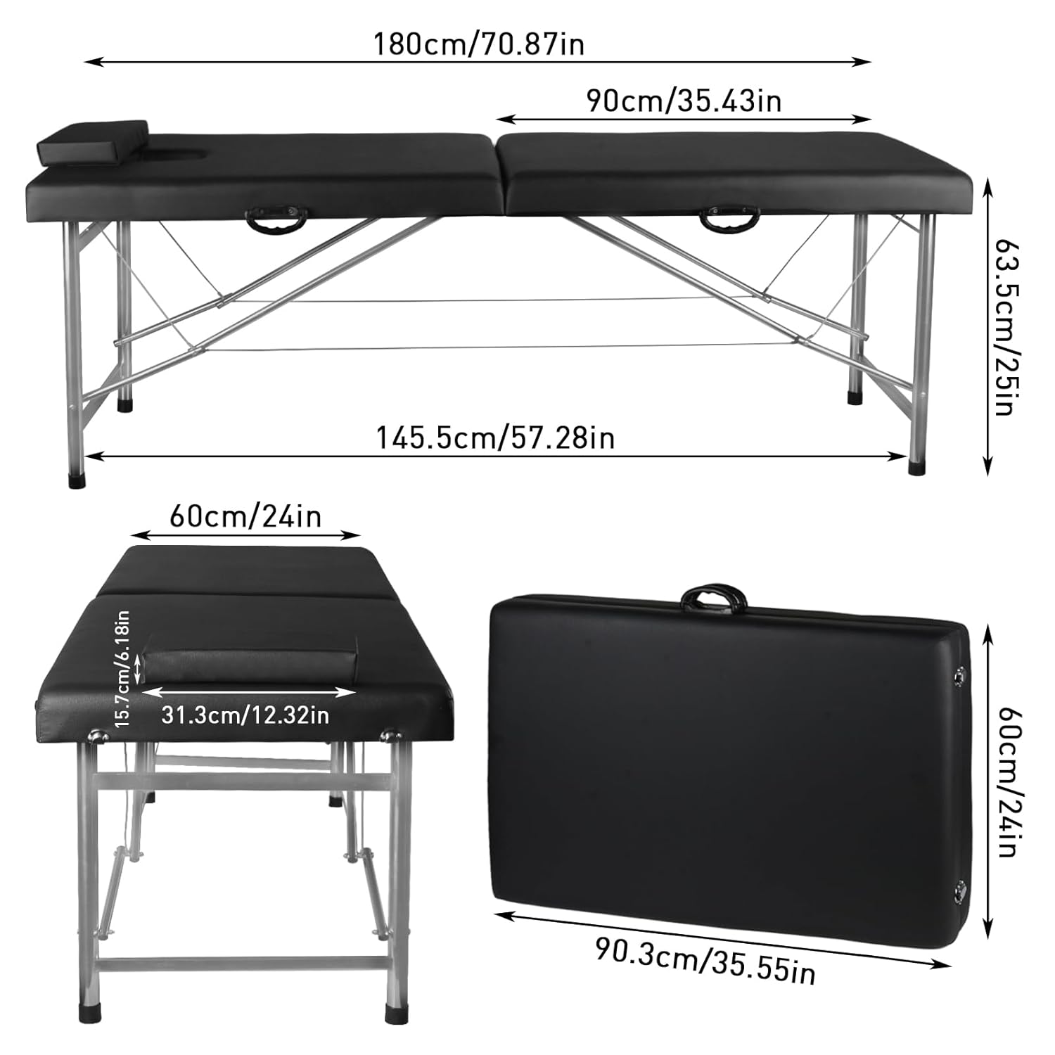 Mesa de Massagem Portátil e Do - W Spa & Wellness avaliação e preço